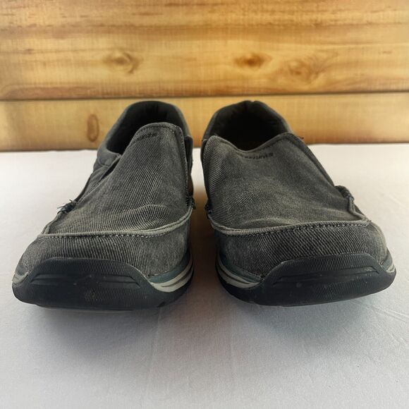 Skechers Mens Expected Avillo 13 Relaxed Fit Casual Slip On Loafers Shoes 64109 - Picture 3 of 8